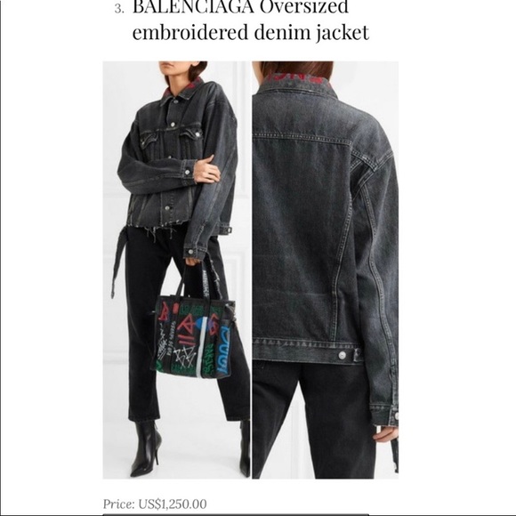Balenciaga denim jacket - Picture 6 of 15